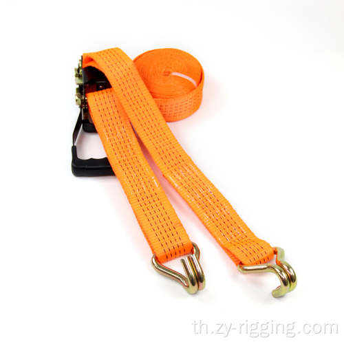 European Standard 2inch 5t Flashing Tie Down Strap